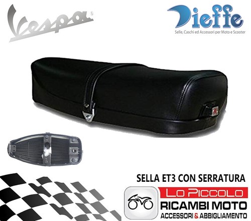 Sella lunga nera sellone - sella,