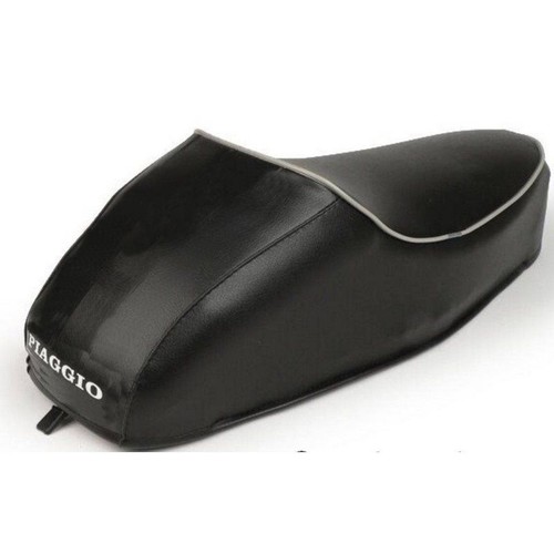 Sella nera con - per, vespa